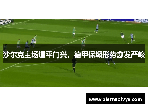 沙尔克主场逼平门兴，德甲保级形势愈发严峻