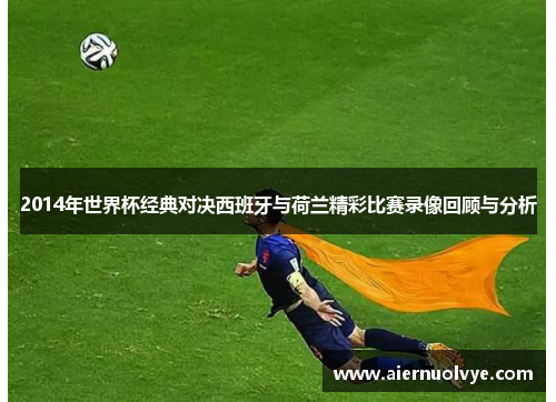 2014年世界杯经典对决西班牙与荷兰精彩比赛录像回顾与分析